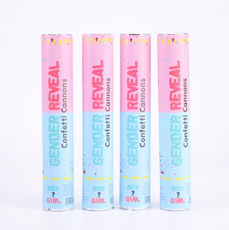 Holi Party Color Gender Reveal Smoke Powder Confetti Poppers