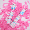 30CM Pink and Blue Boy or Girl Baby colorful papper Cannon Party Supplies Gender Reveal Party Confetti Cannons