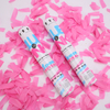 30CM Pink and Blue Boy or Girl Baby colorful papper Cannon Party Supplies Gender Reveal Party Confetti Cannons